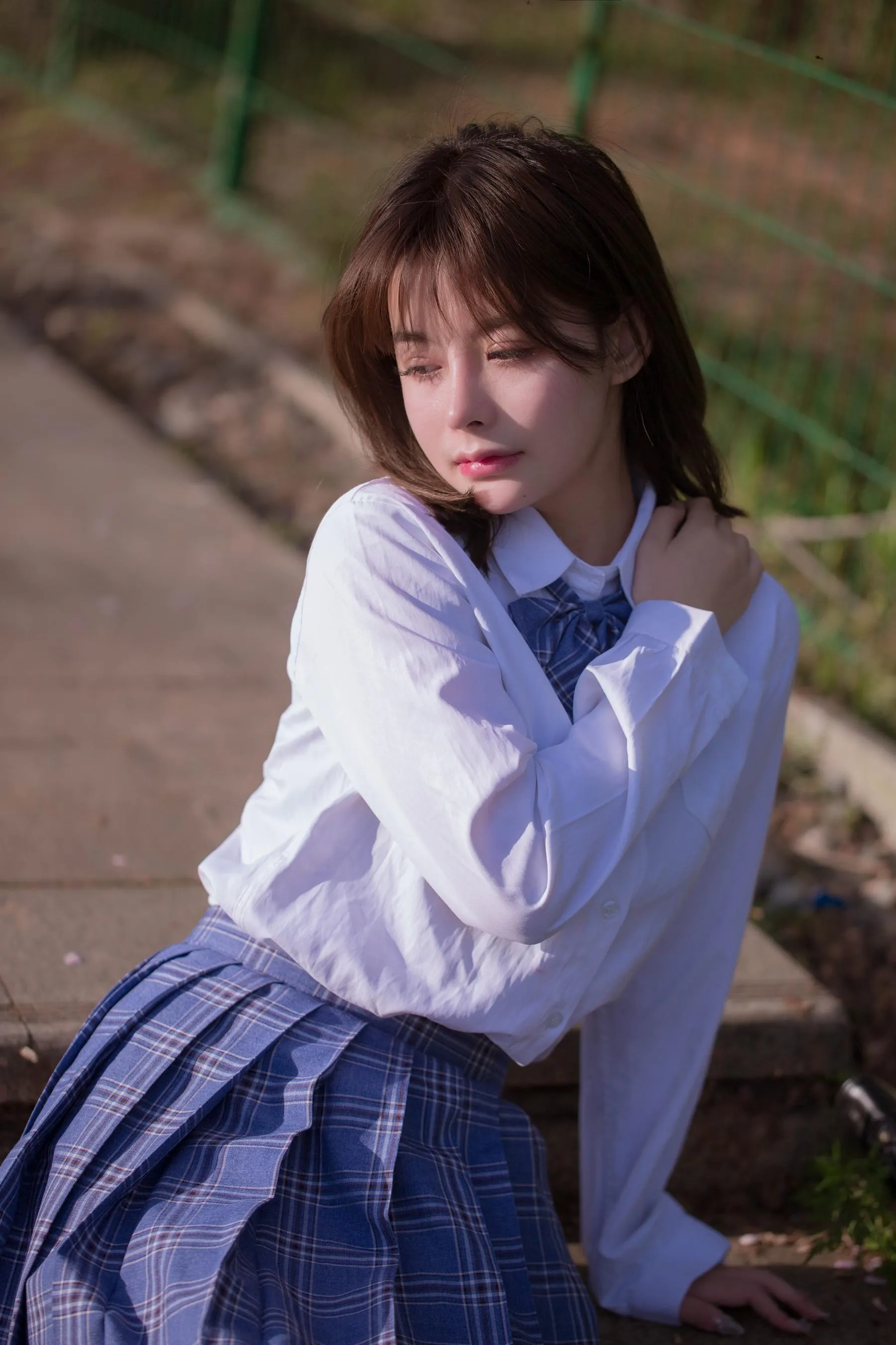 [YITUYU艺图语]2022.02.23 JK写真集 青山情山 [36P]插图7
